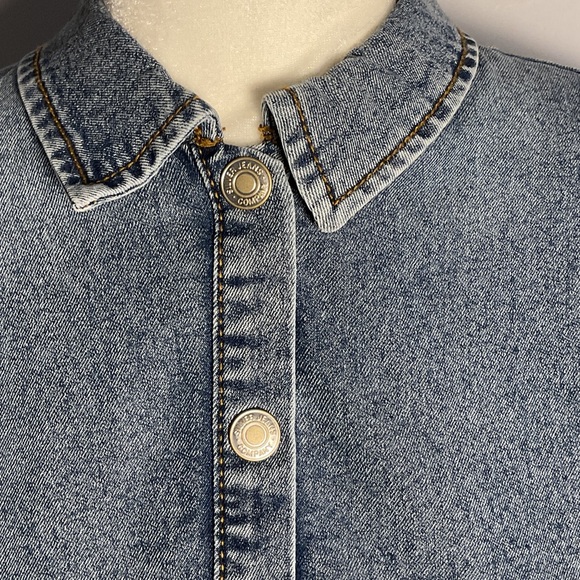 Silver Jeans Blue Denim Button-Down Shirt - Picture 2 of 7